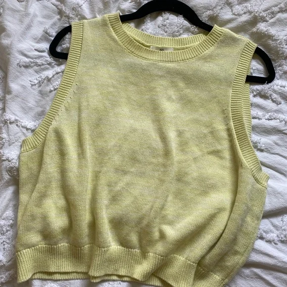 BP. pastel cotton sweater vest - Picture 1 of 4